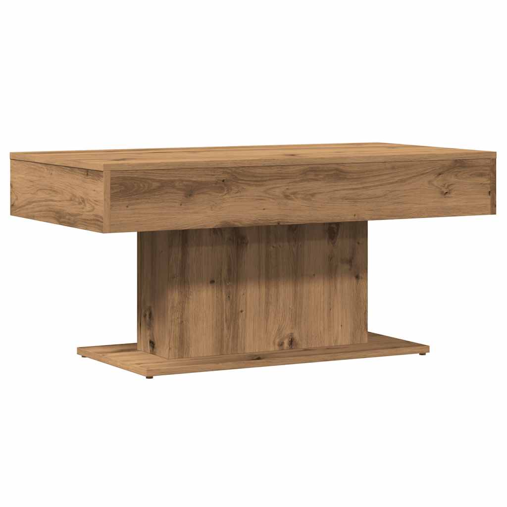 Klub stolić Artisan hrast 96x50x45 cm Inženjersko drvo