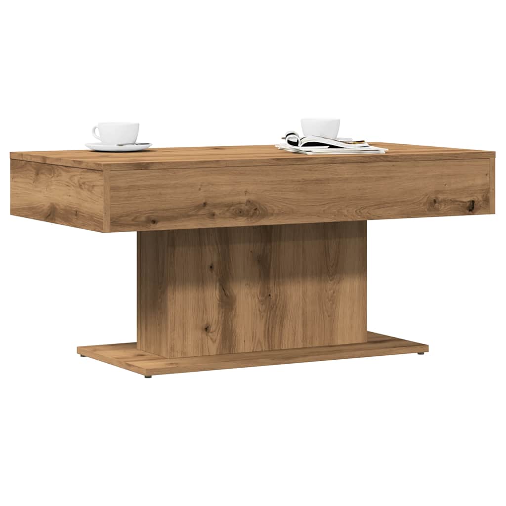 Klub stolić Artisan hrast 96x50x45 cm Inženjersko drvo