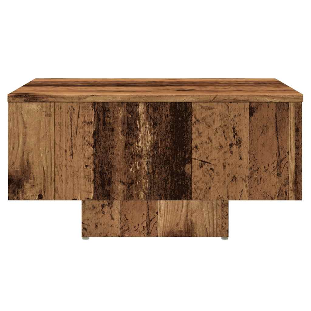 Stol za kavu staro drvo 60x60x31,5 cm konstruiranog drva