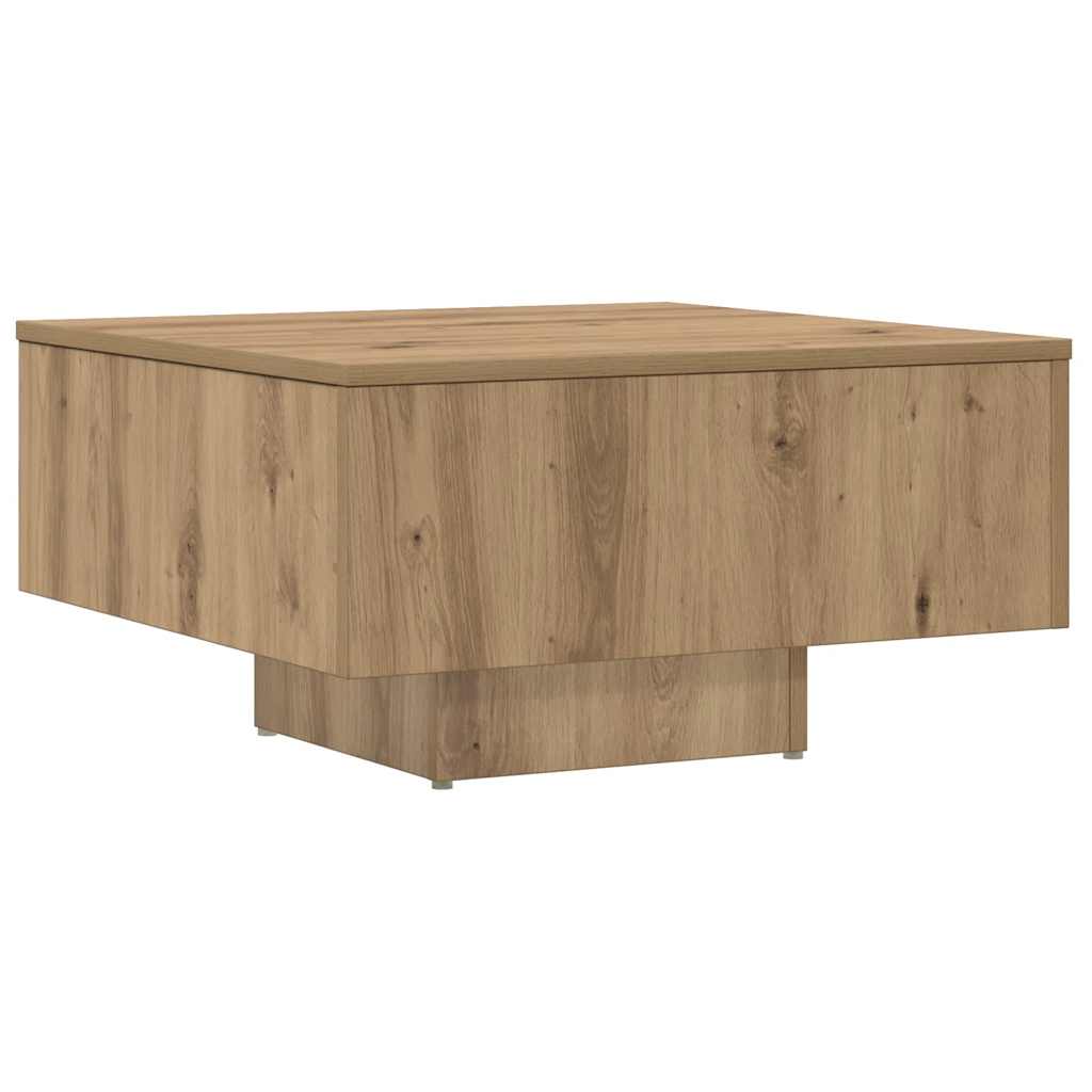 Stol za kavu Artisan hrast 60x60x31,5 cm izrađeno drvo