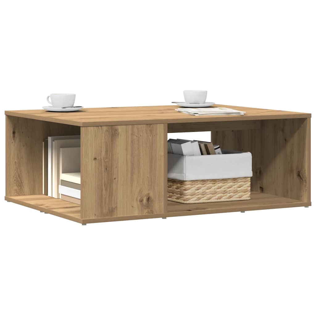 Stol za kavu Artisan hrast 90x67x33 cm Konstruirano drvo