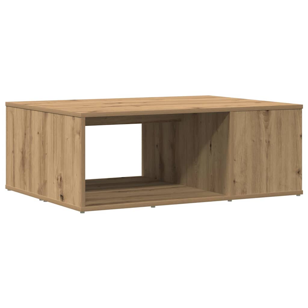 Stol za kavu Artisan hrast 90x67x33 cm Konstruirano drvo