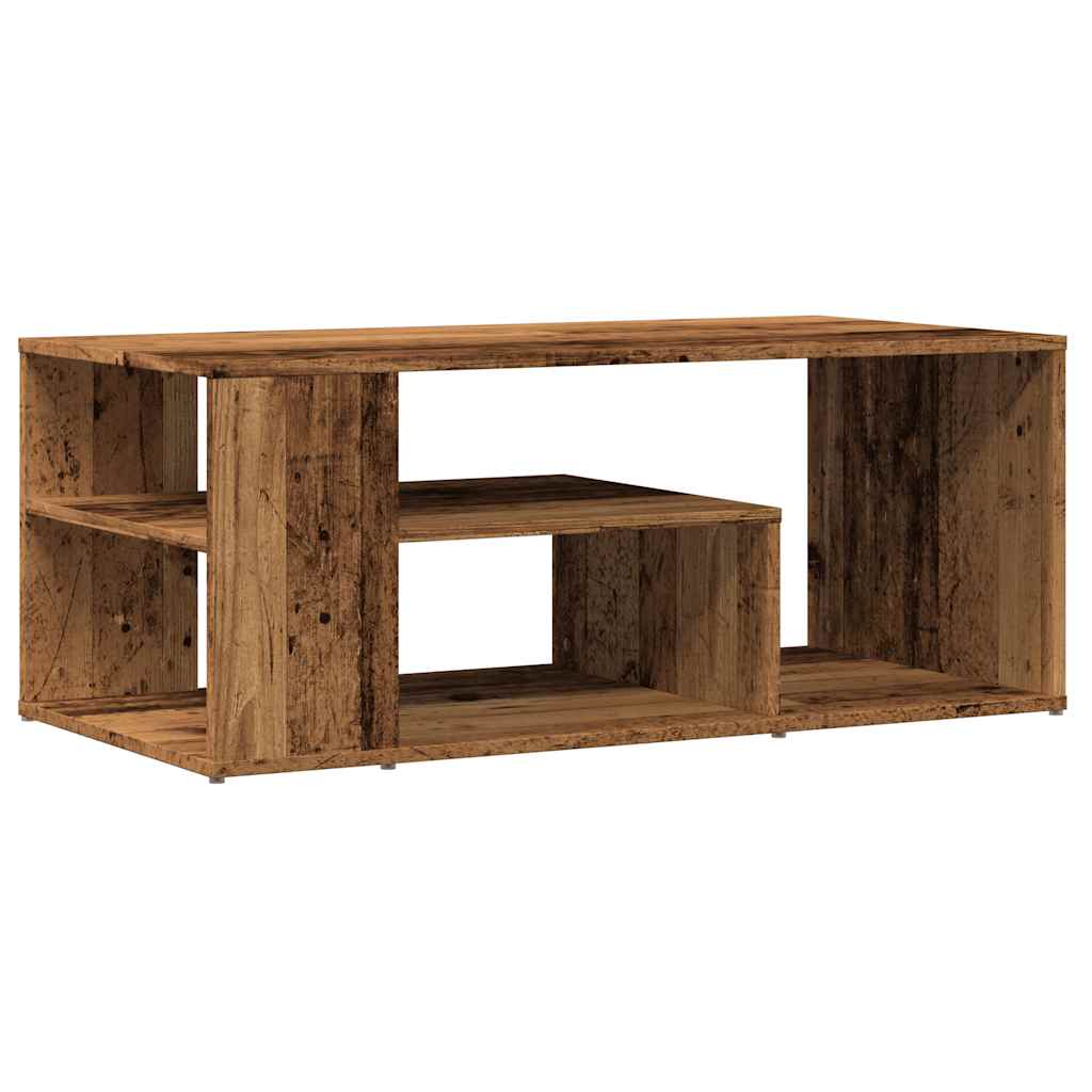 Stol za kavu staro drvo 100x50x40 cm konstruirano drvo