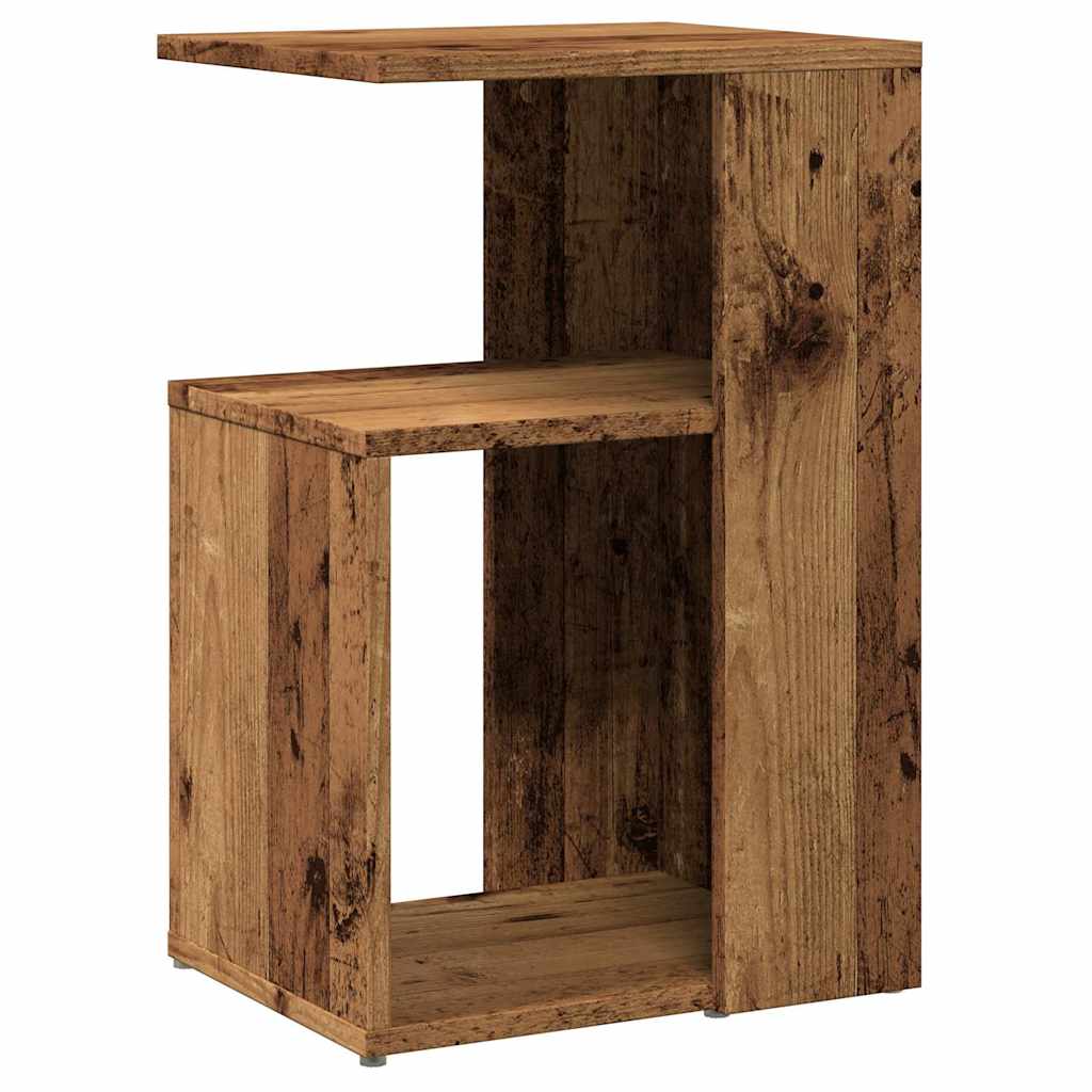 Pomoćni stol staro drvo 36x30x56 cm konstruirano drvo