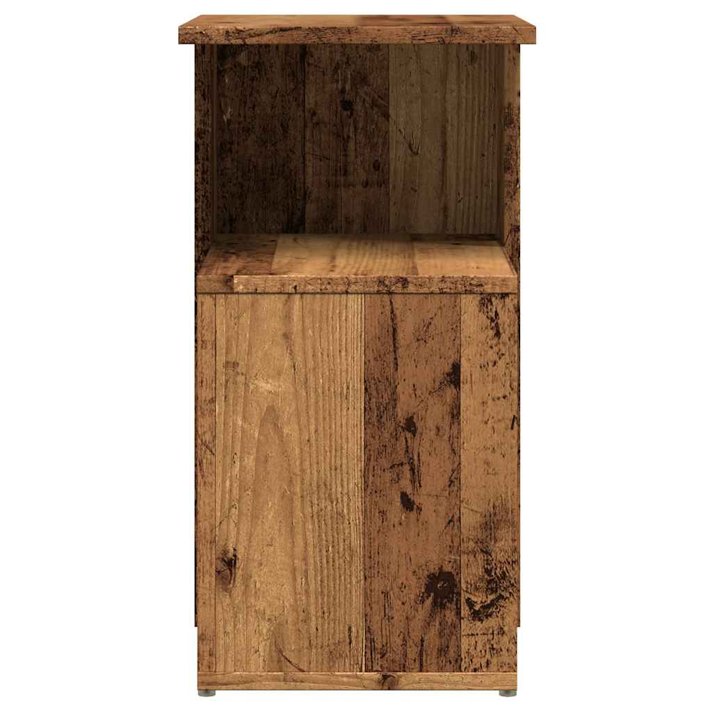 Pomoćni stol staro drvo 36x30x56 cm konstruirano drvo