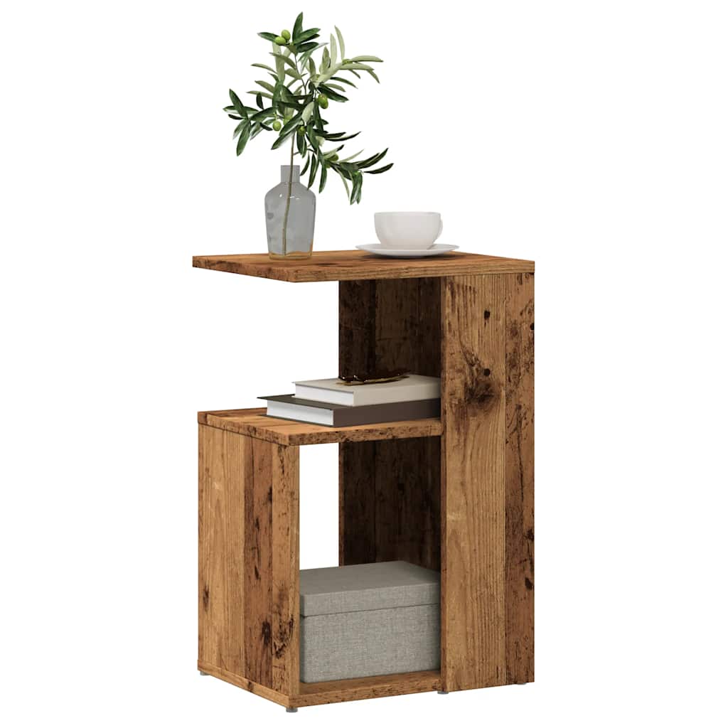 Pomoćni stol staro drvo 36x30x56 cm konstruirano drvo
