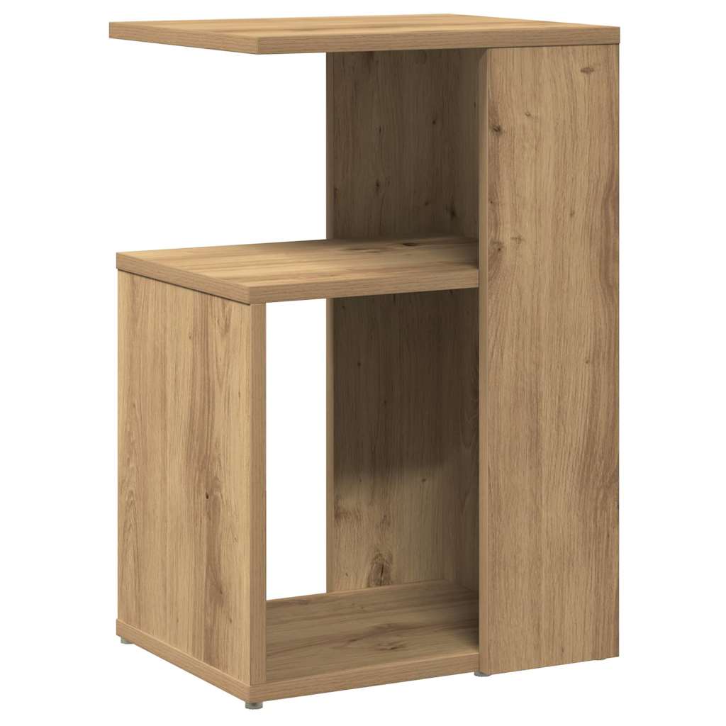 Pomoćni stol Artisan hrast 36x30x56 cm izrađeno drvo