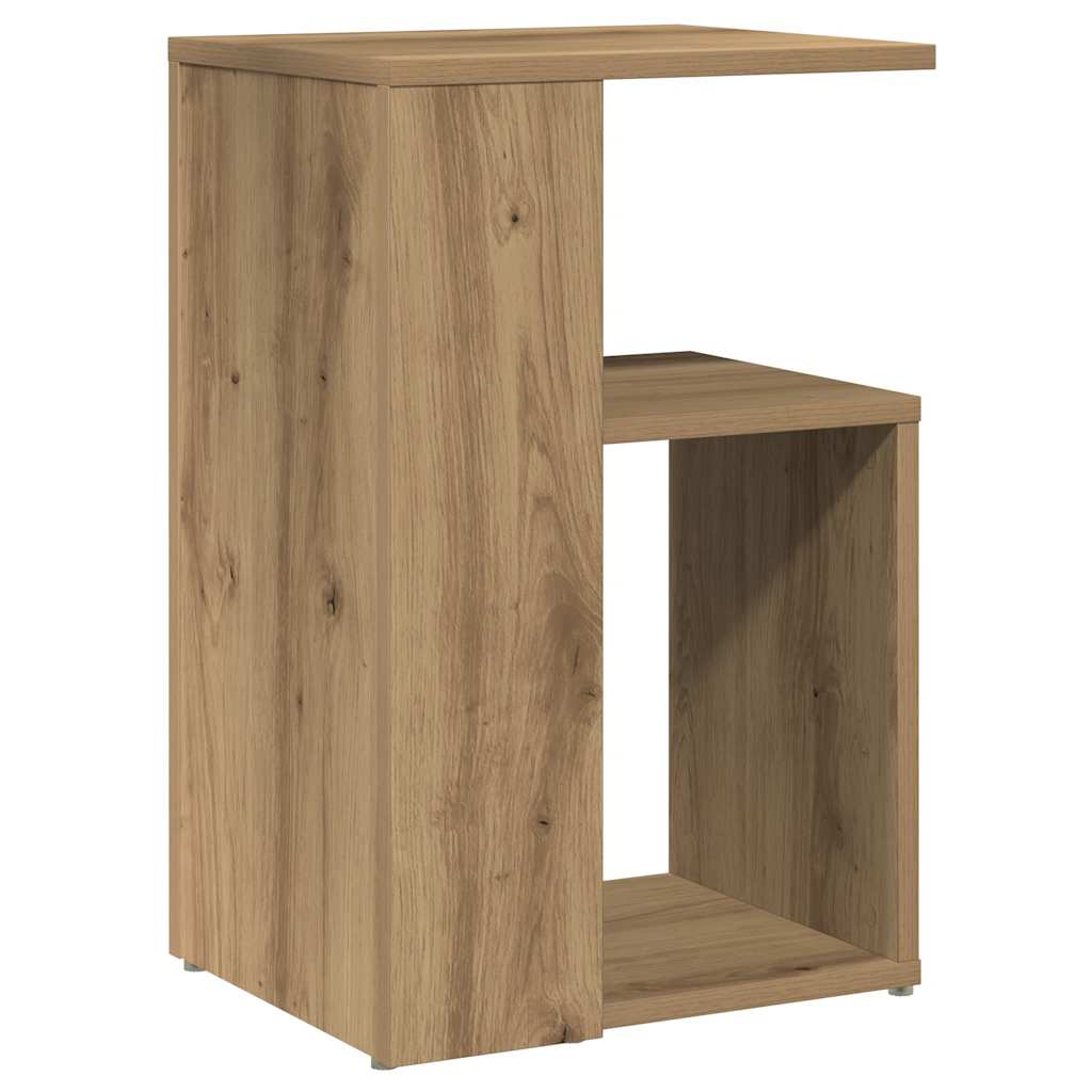 Pomoćni stol Artisan hrast 36x30x56 cm izrađeno drvo