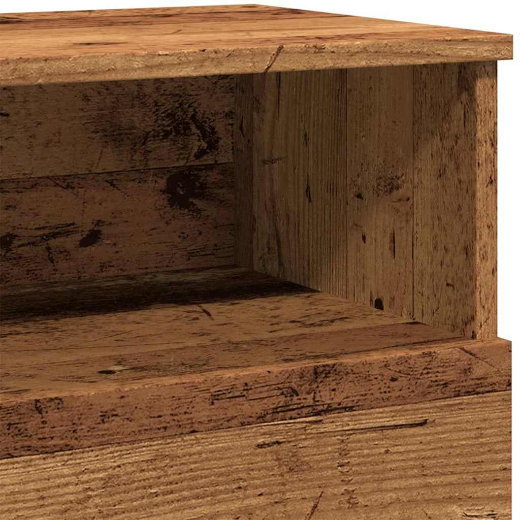 Noćni ormarići 2 kom boja drva 50x32x60 cm konstruirano drvo