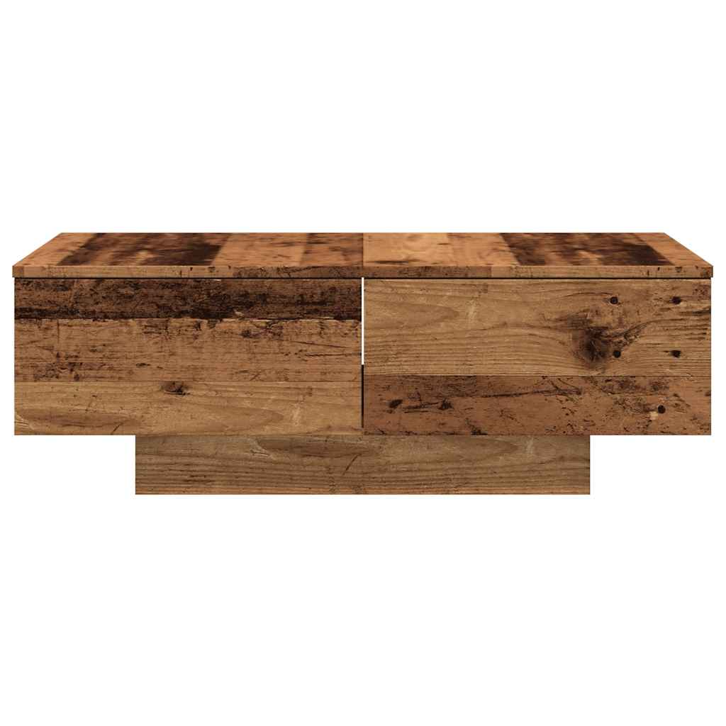 Stol za kavu staro drvo 90 x 60 x 31 cm od konstruiranog drva