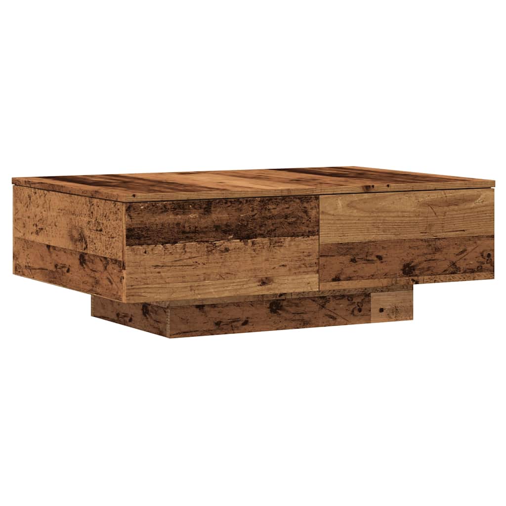 Stol za kavu staro drvo 90 x 60 x 31 cm od konstruiranog drva