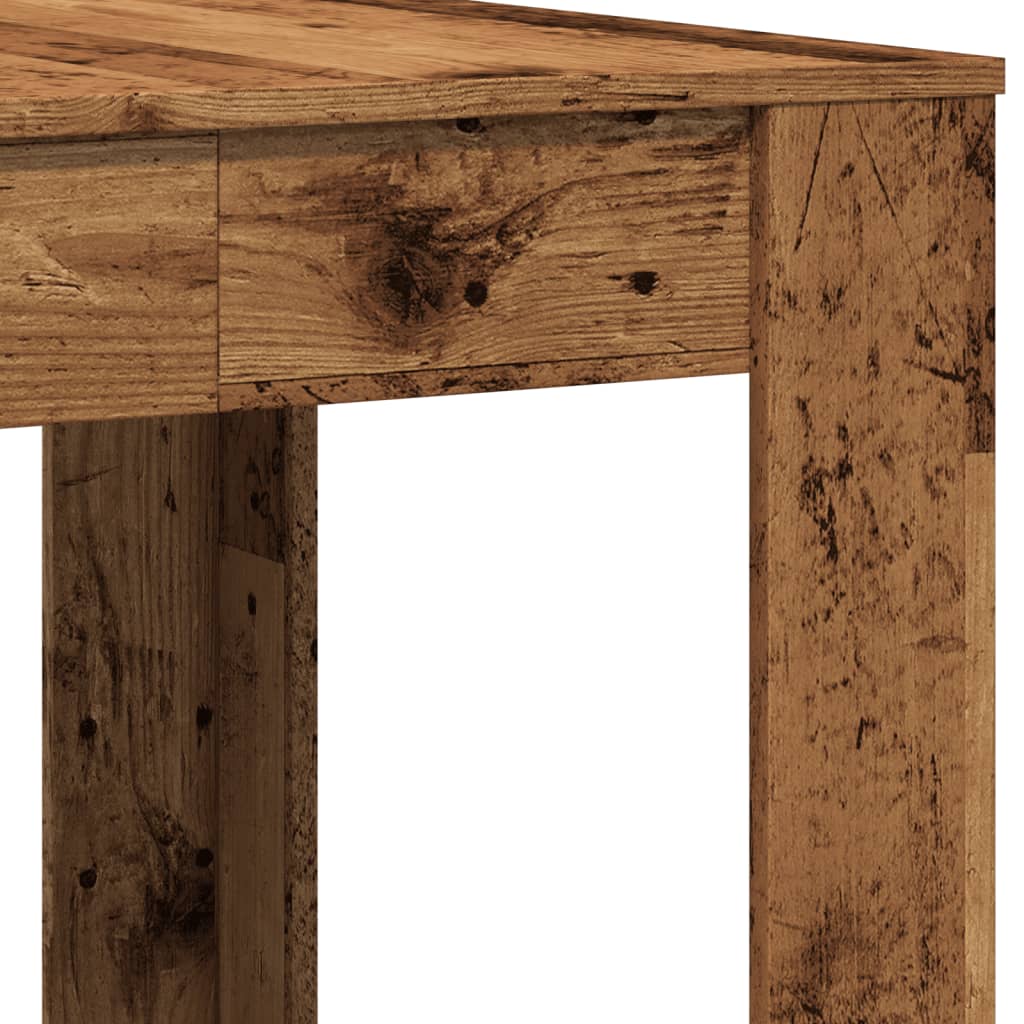 Blagovaonski stol staro drvo 140x74,5x76 cm konstruirano drvo