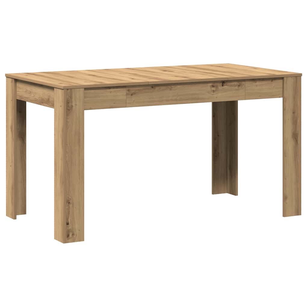 Blagovaonski stol Artisan hrast 140x74,5x76 cm izrađeno drvo