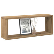 Zidne kockaste police 6 kom Artisan hrast 60x15x23 cm