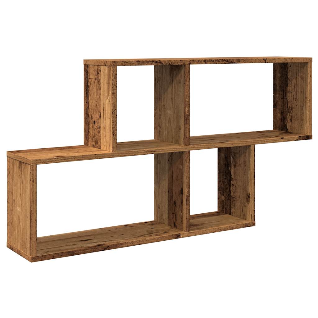 Zidna polica Staro drvo 100x18x53 cm Konstruirano drvo