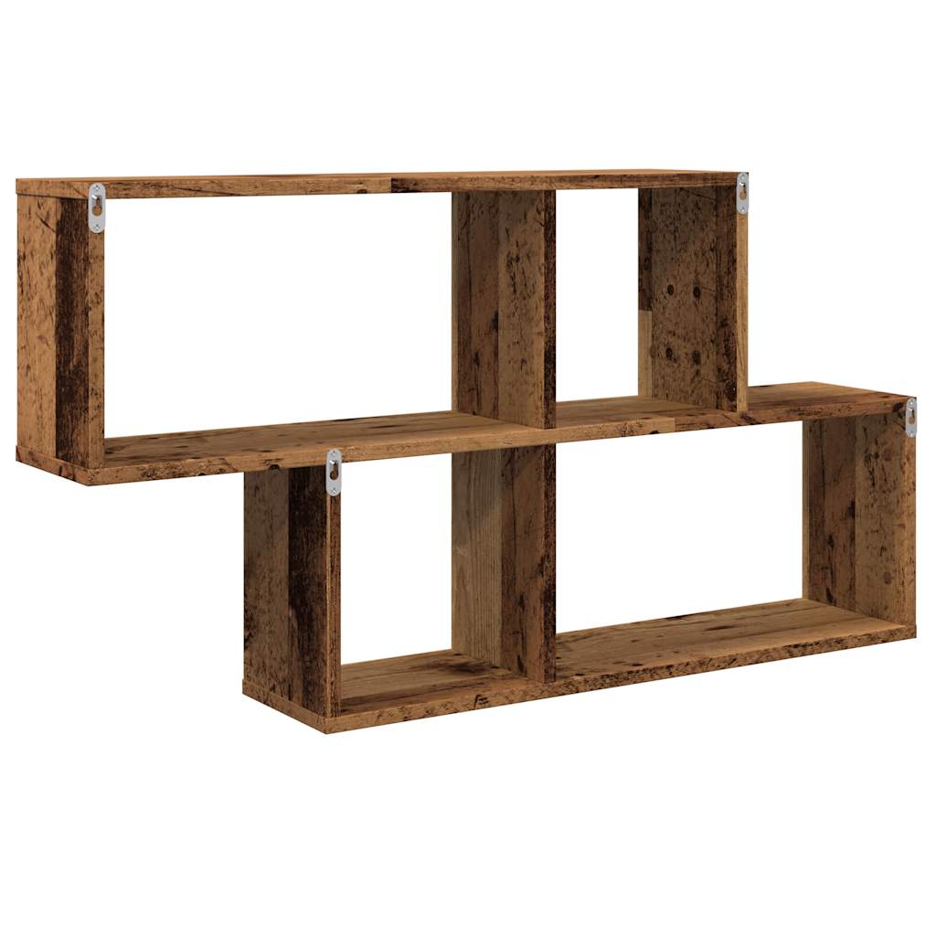 Zidna polica Staro drvo 100x18x53 cm Konstruirano drvo