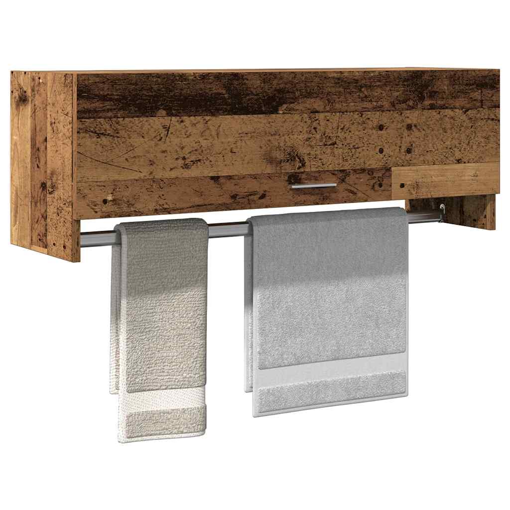 Ormar staro drvo 100x32,5x35 cm konstruirano drvo
