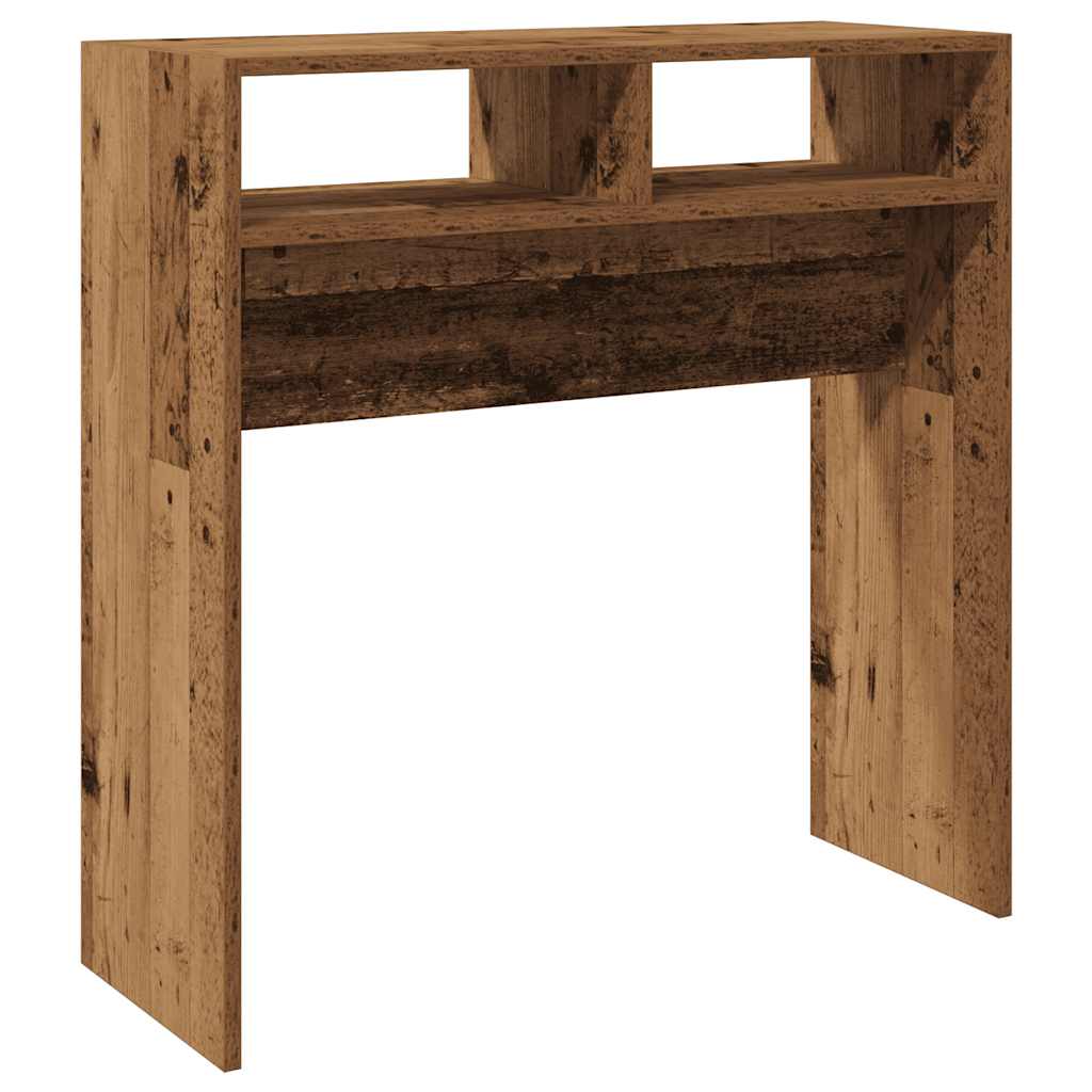Konzolni stol Staro drvo 78x30x80 cm Konstruirano drvo