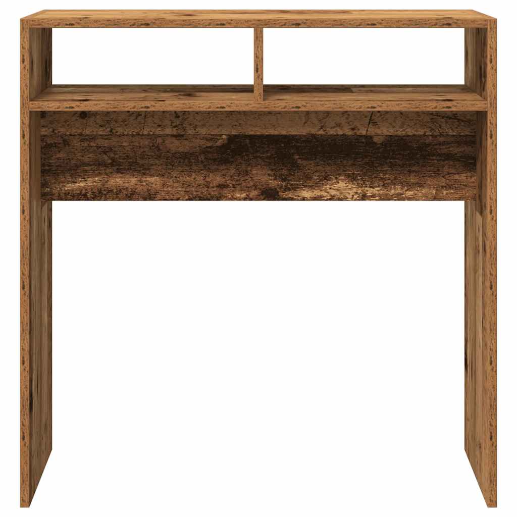 Konzolni stol Staro drvo 78x30x80 cm Konstruirano drvo