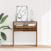 Konzolni stol Staro drvo 78x30x80 cm Konstruirano drvo