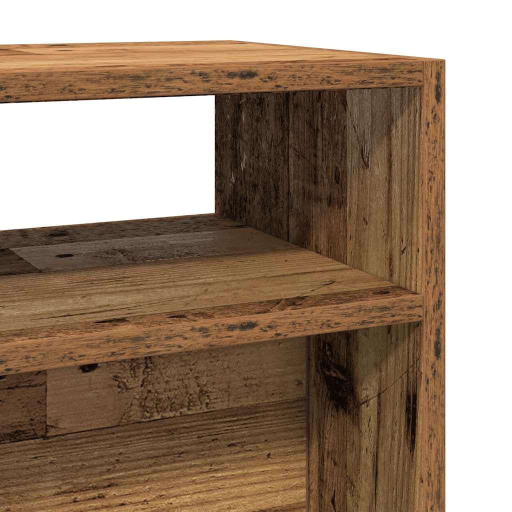 konzolni stol staro drvo 105x30x80 cm konstruirano drvo