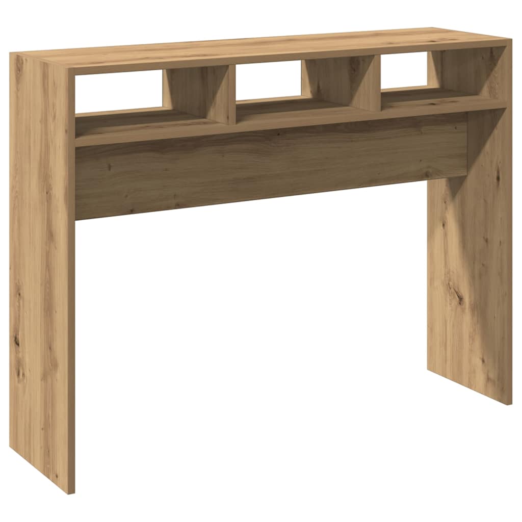 Konzolni stol Artisan hrast 105x30x80 cm izrađeno drvo