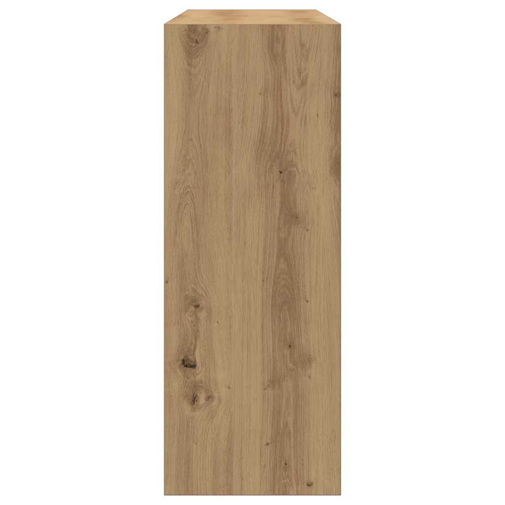 Konzolni stol Artisan hrast 105x30x80 cm izrađeno drvo