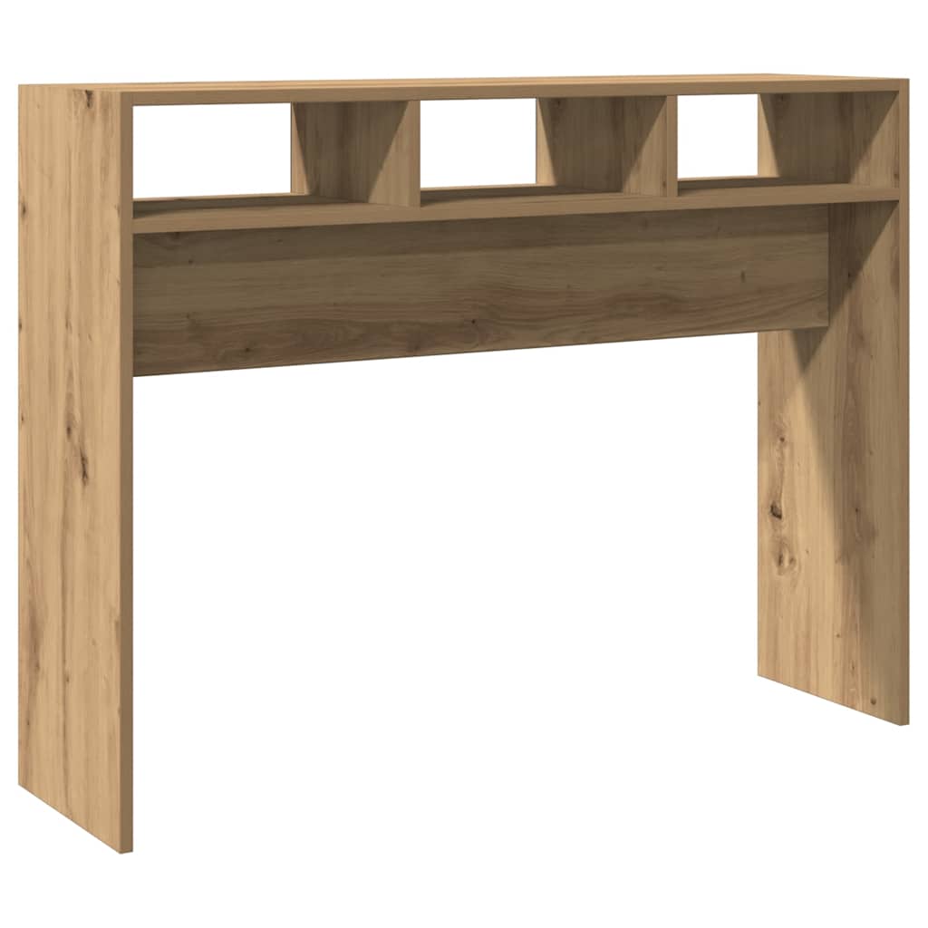 Konzolni stol Artisan hrast 105x30x80 cm izrađeno drvo
