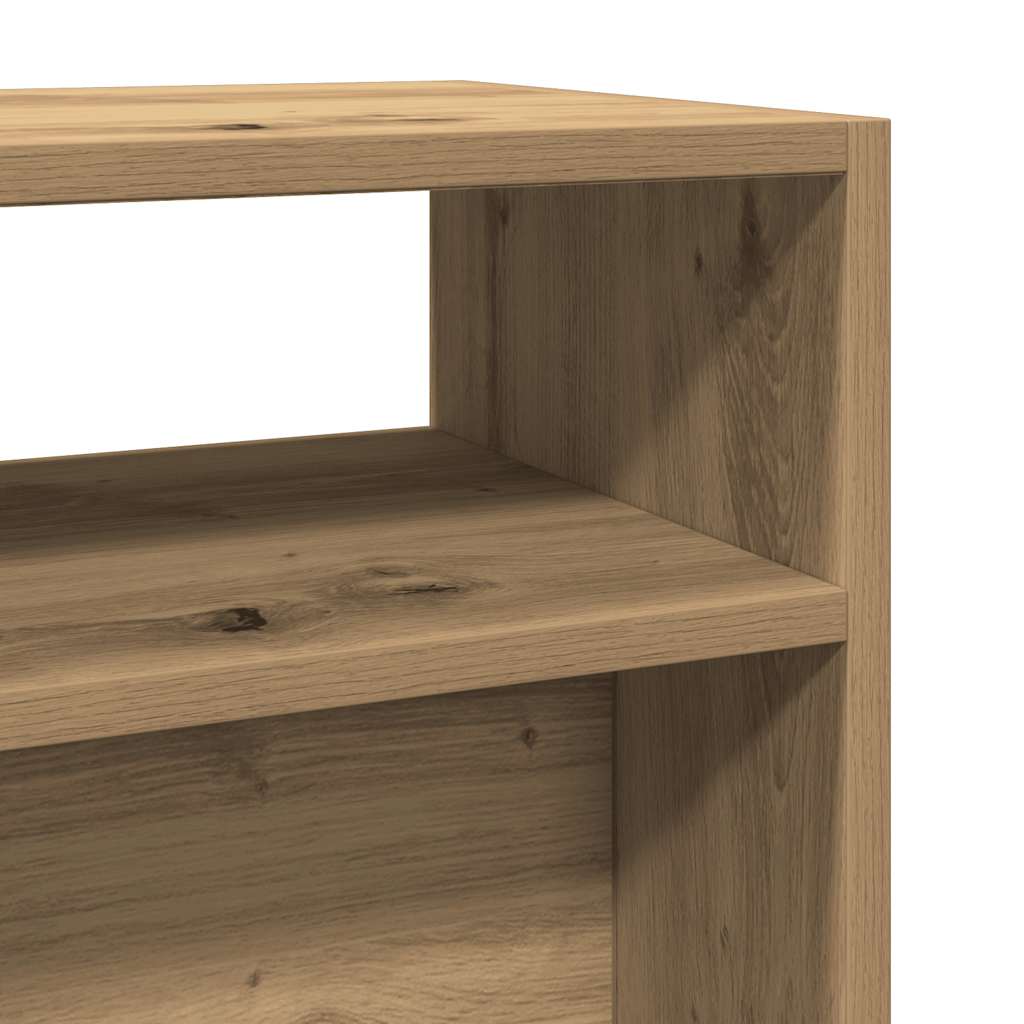 Konzolni stol Artisan hrast 105x30x80 cm izrađeno drvo