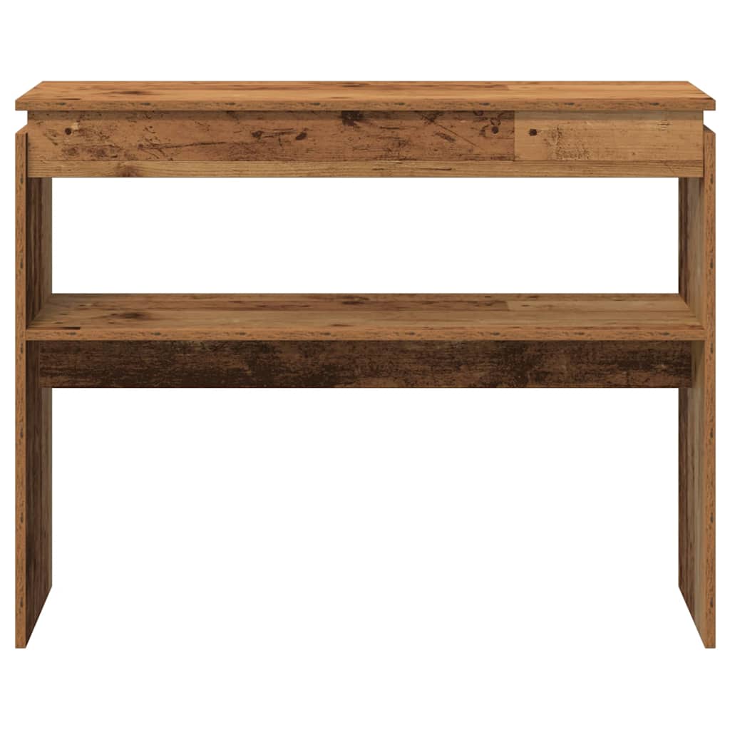 Konzolni stol Staro drvo 102x30x80 cm Konstruirano drvo