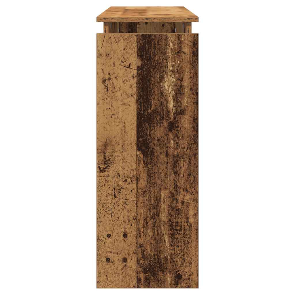 Konzolni stol Staro drvo 102x30x80 cm Konstruirano drvo