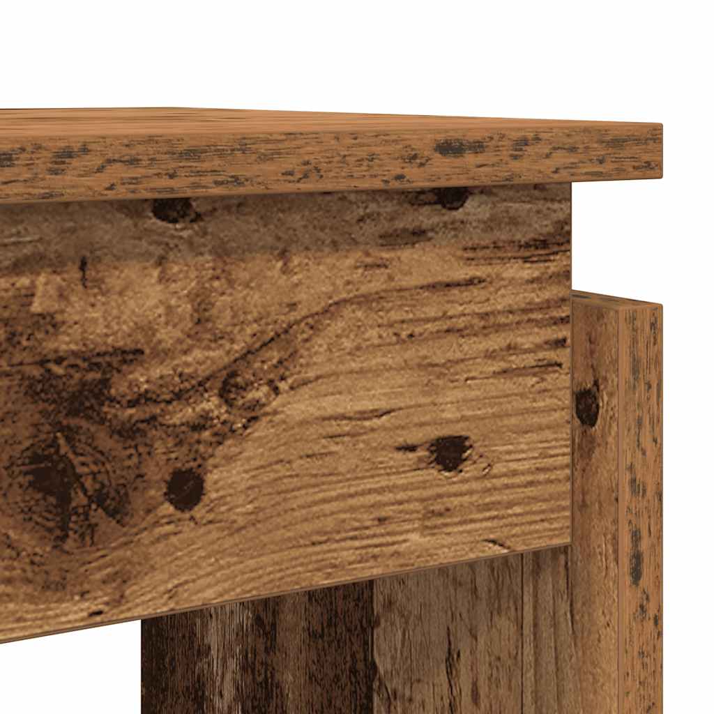 Konzolni stol Staro drvo 102x30x80 cm Konstruirano drvo