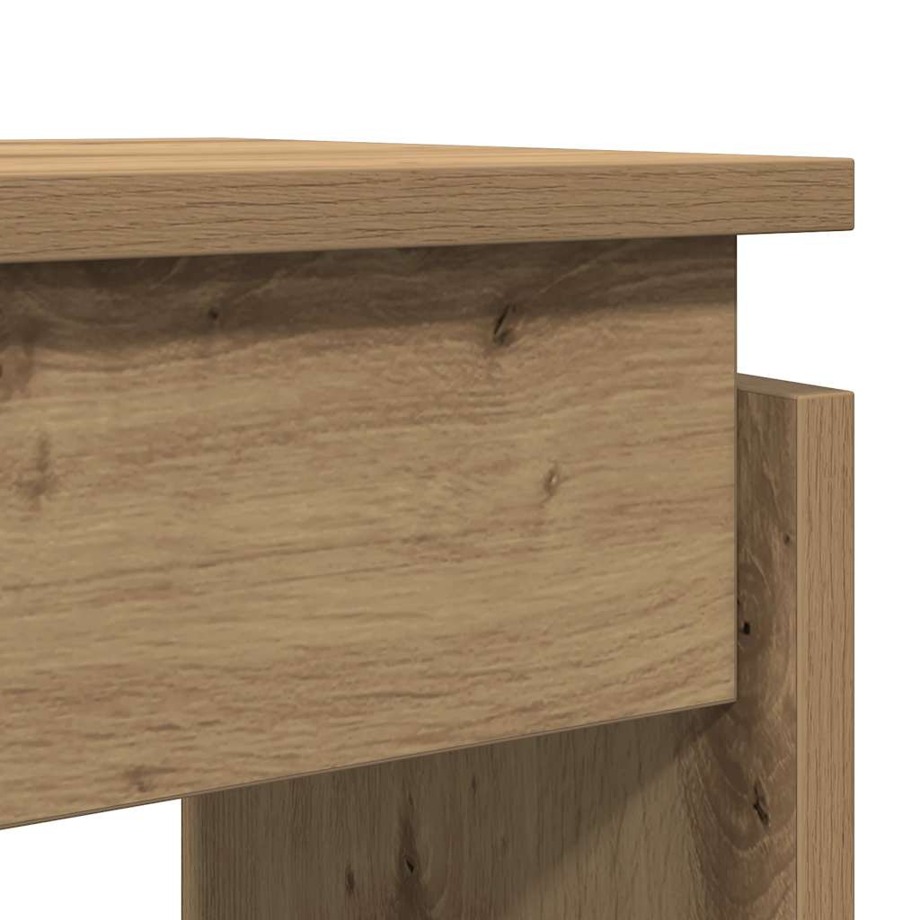 Konzolni stol Artisan hrast 102x30x80 cm izrađeno drvo