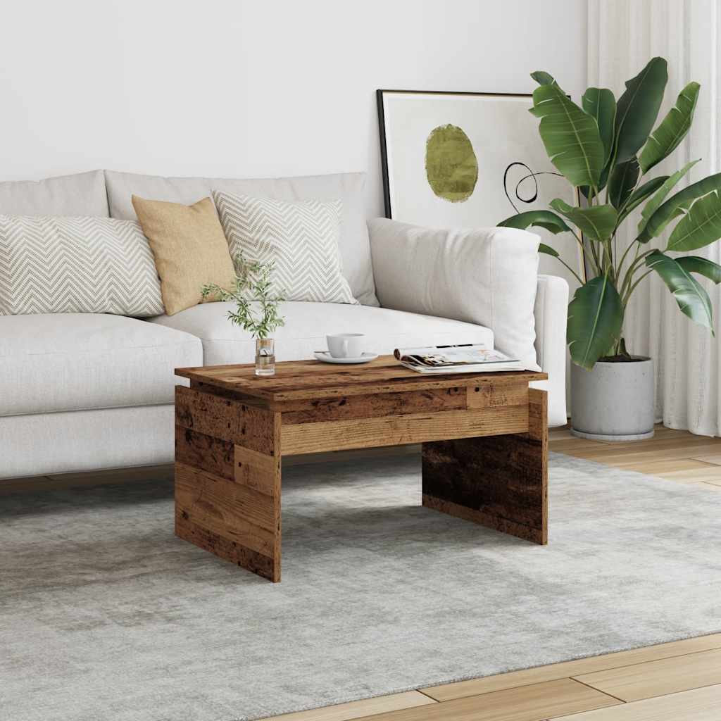 Stol za kavu staro drvo 68 x 50 x 38 cm od iverice