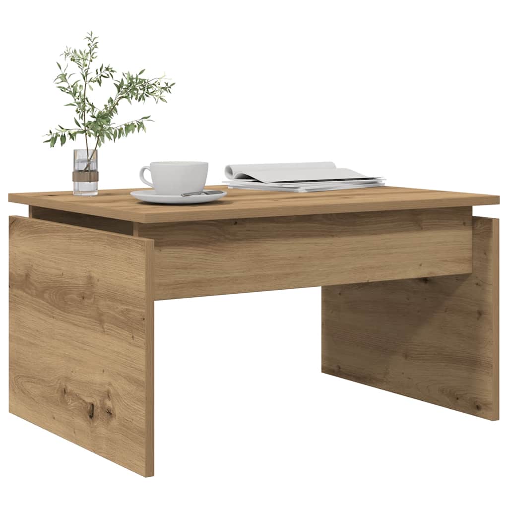 Stol za kavu Artisan hrast 68x50x38 cm izrađeno drvo