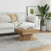 Stol za kavu Artisan hrast 55x55x30 cm izrađeno drvo
