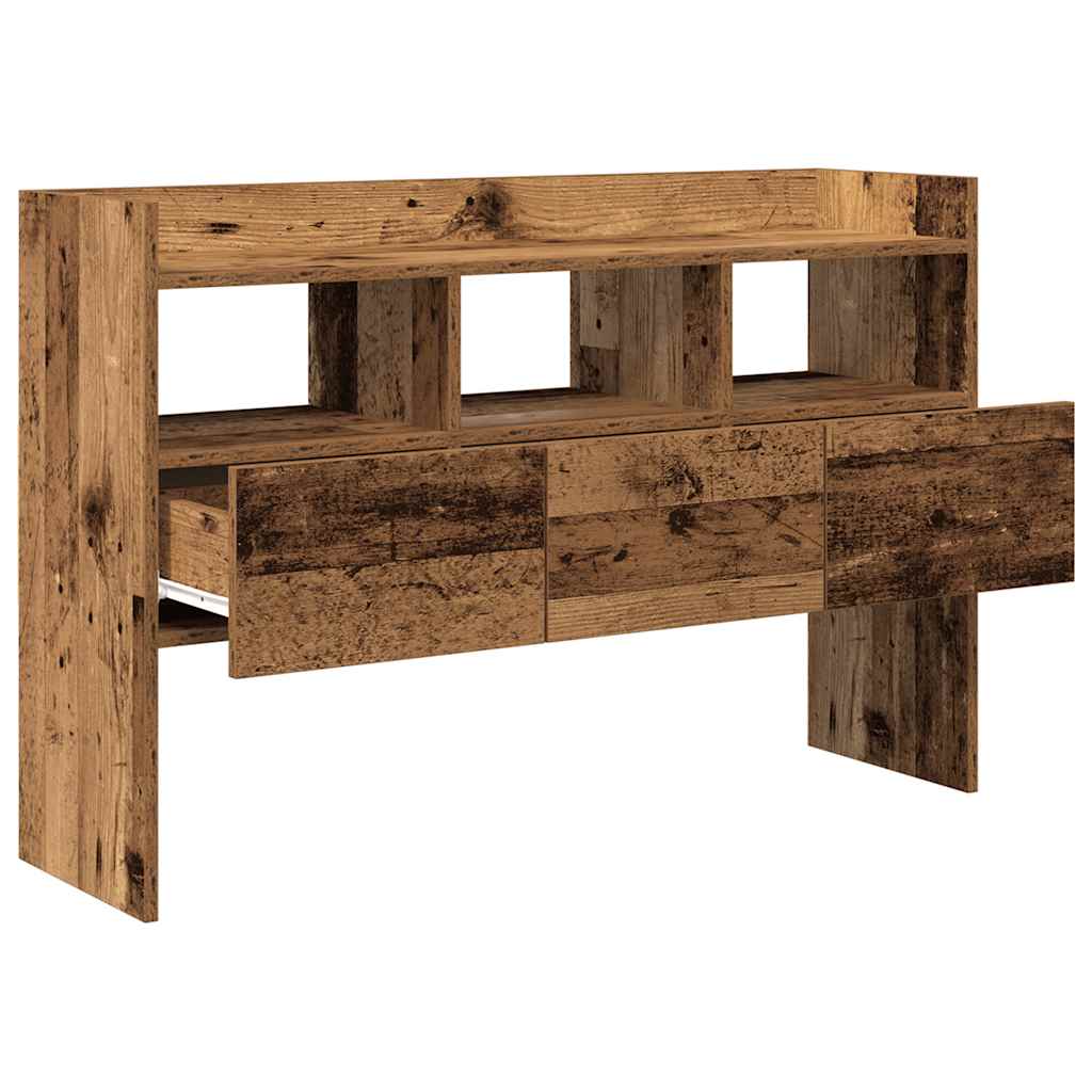 Komoda staro drvo 105x30x70 cm konstruirano drvo
