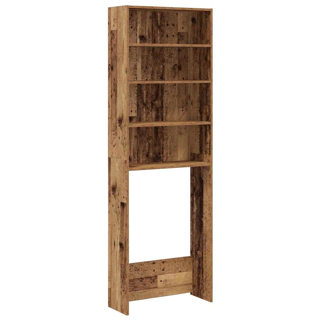Ormar za perilicu rublja staro drvo 64x24x190 cm