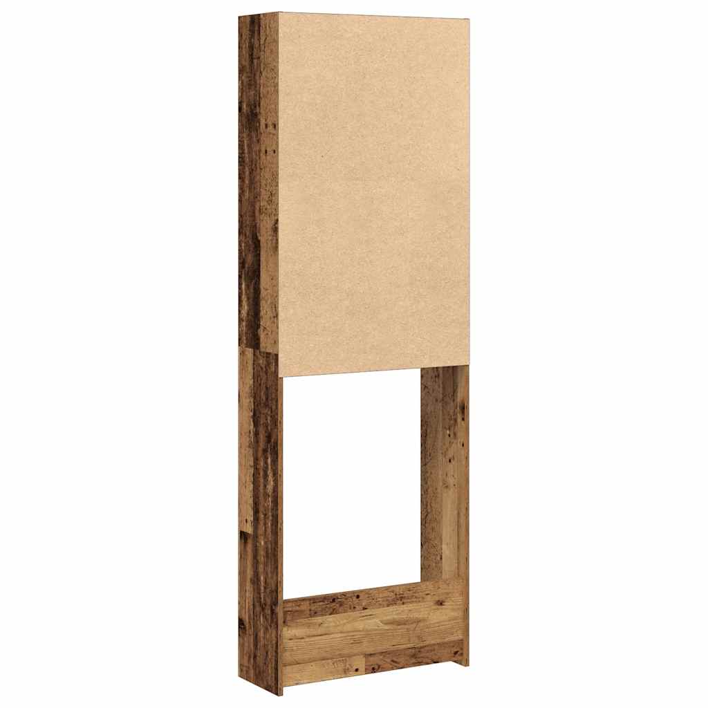 Ormar za perilicu rublja staro drvo 64x24x190 cm
