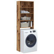 Ormar za perilicu rublja staro drvo 64x24x190 cm