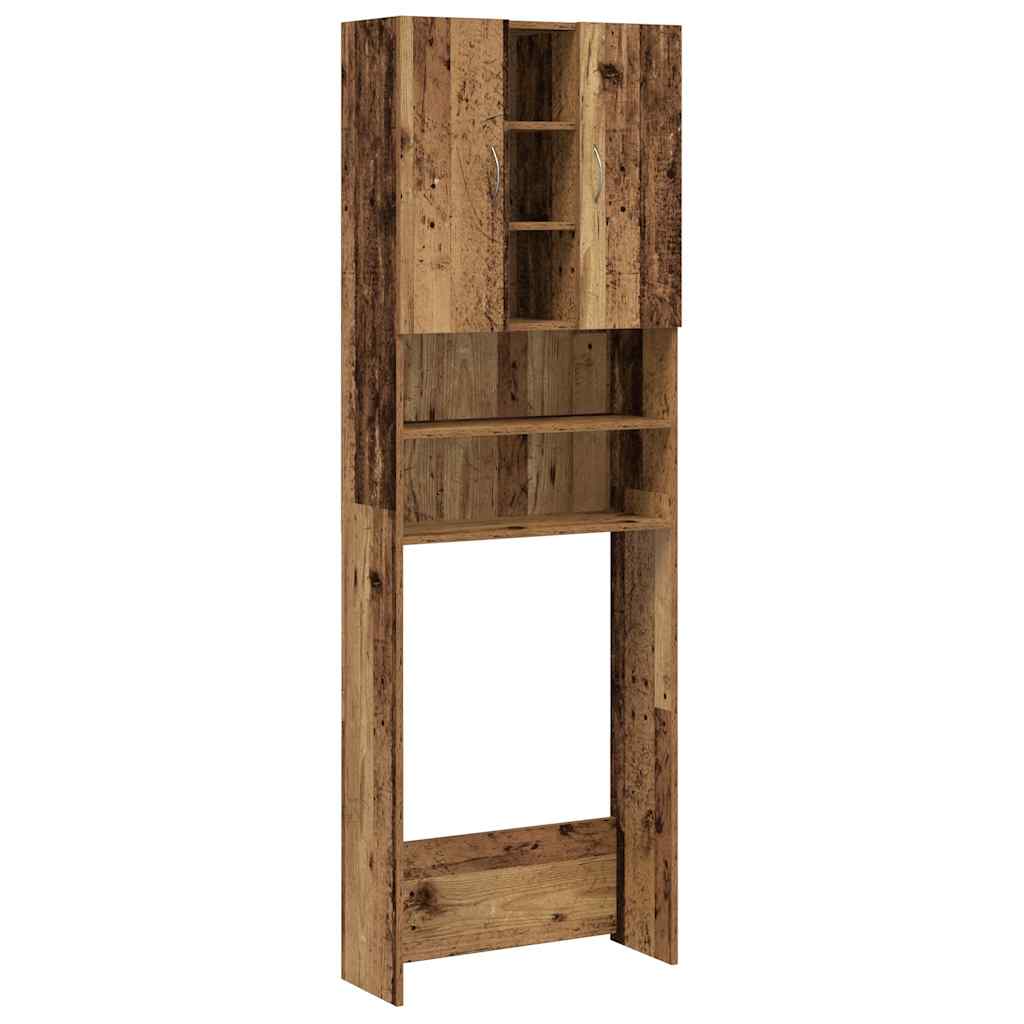 Ormar za perilicu rublja staro drvo 64x25,5x190 cm