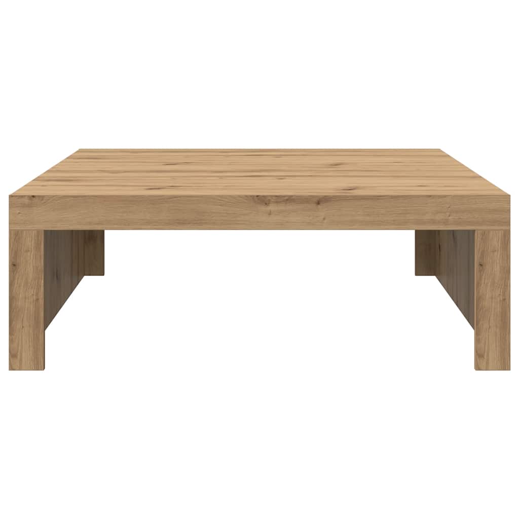 Stolić za kavu boja hrasta 100 x 100 x 35 cm konstruirano drvo