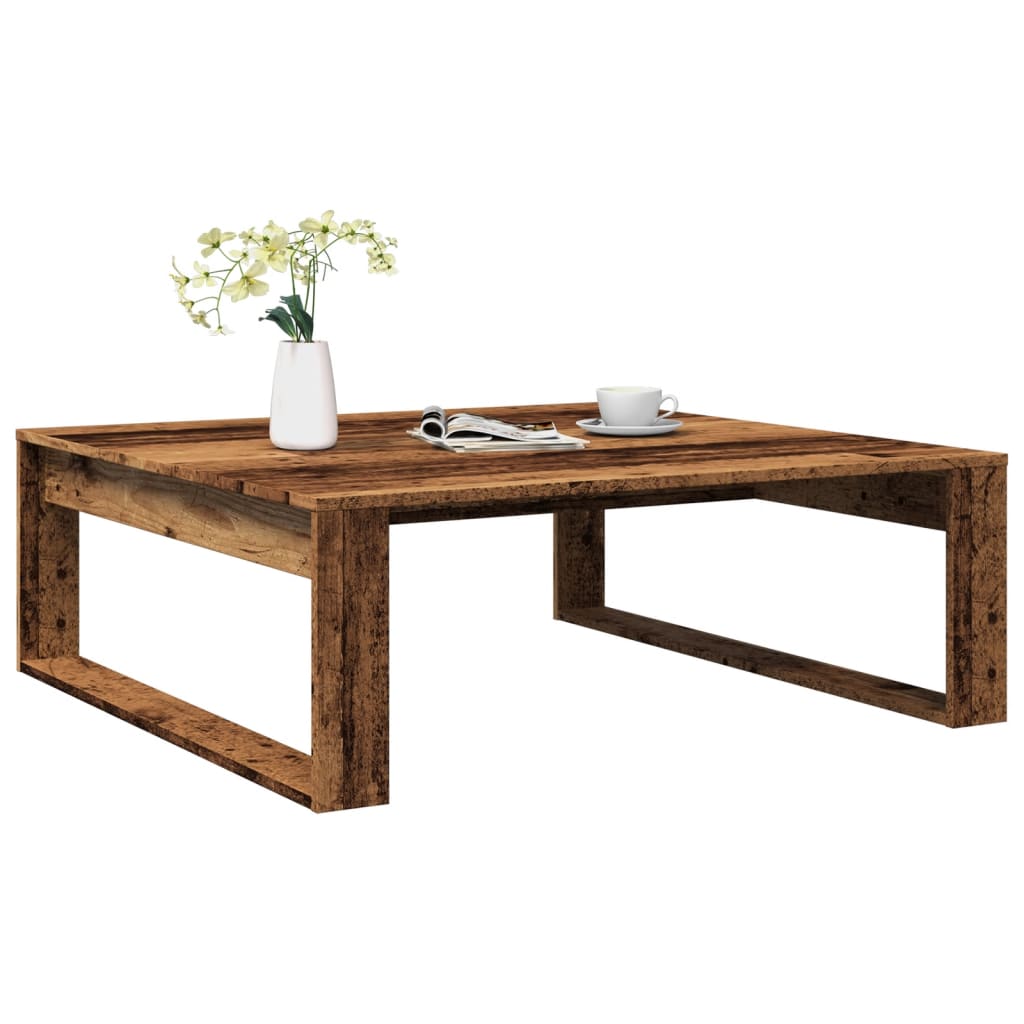 Stolić za kavu 100 x 100 x 35 cm od konstruiranog drva