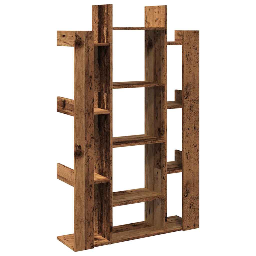 Ormarić za knjige staro drvo 86x25,5x140 cm konstruirano drvo