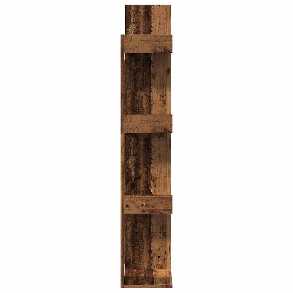 Ormarić za knjige staro drvo 48x25,5x140 cm konstruirano drvo