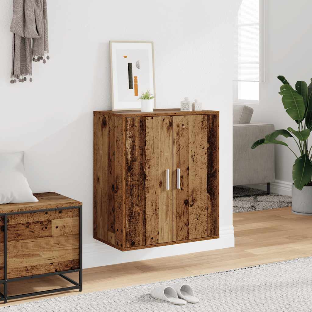 Ormarić za cipele staro drvo 60x35x70 cm konstruirano drvo