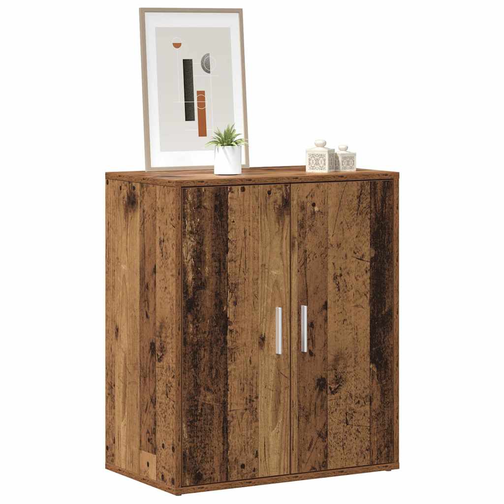 Ormarić za cipele staro drvo 60x35x70 cm konstruirano drvo
