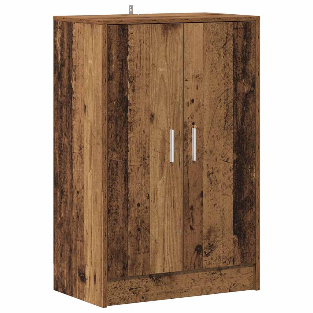 Ormarić za cipele boja staro drvo 60x35x92 cm konstruirano drvo