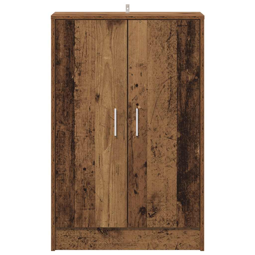 Ormarić za cipele boja staro drvo 60x35x92 cm konstruirano drvo