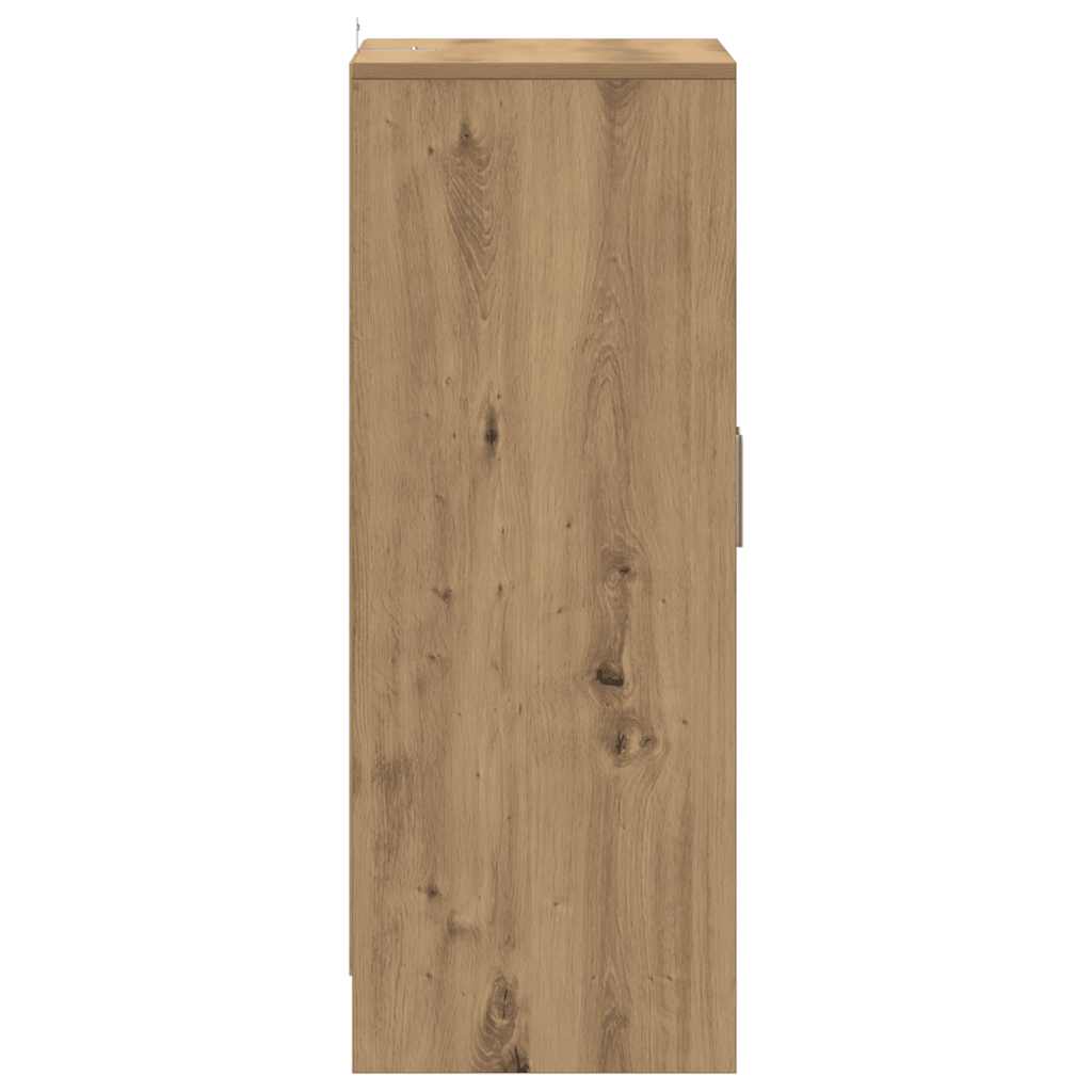 Ormarić za cipele boja hrasta 60x35x92 cm konstruirano drvo